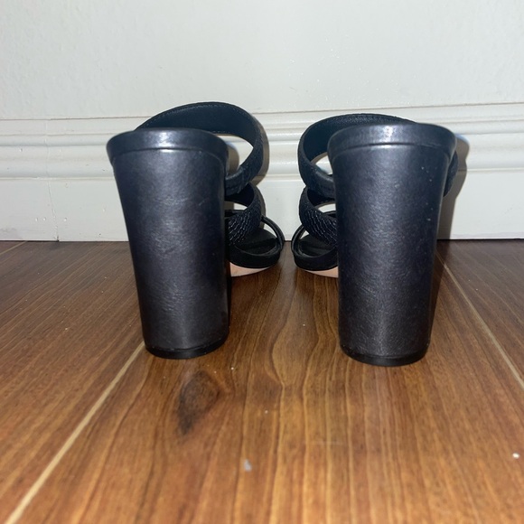 PAIGE Nora heels in Black Snake - Picture 2 of 4